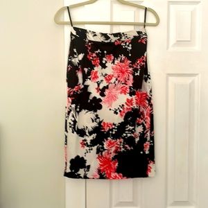 French connection Floral skirt side 8